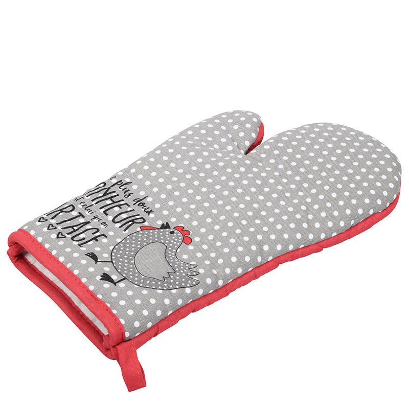 Gant de cuisine 'Jolie poulette'