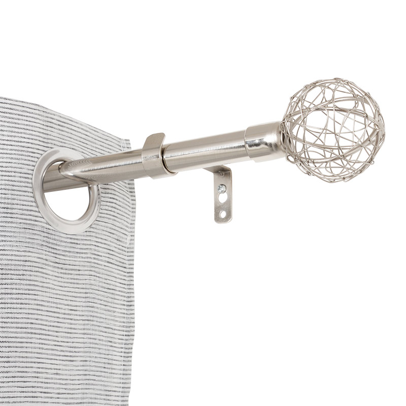 Kit extensible 'Globéa' inox brossé