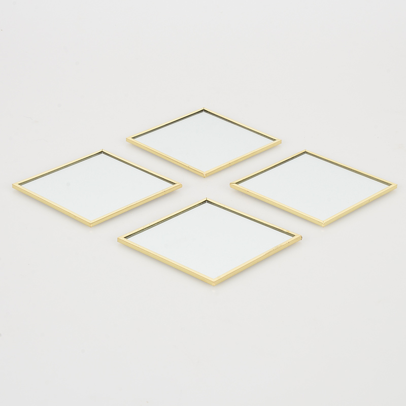 4 dessous de verre 'Gold Touch' 