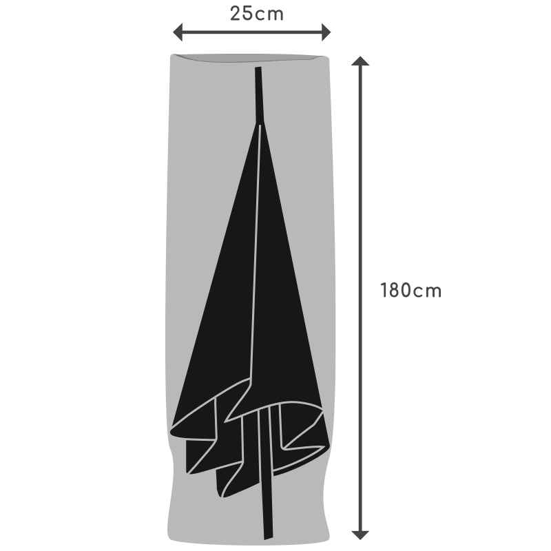 Housse de protection pour parasol - L'Incroyable