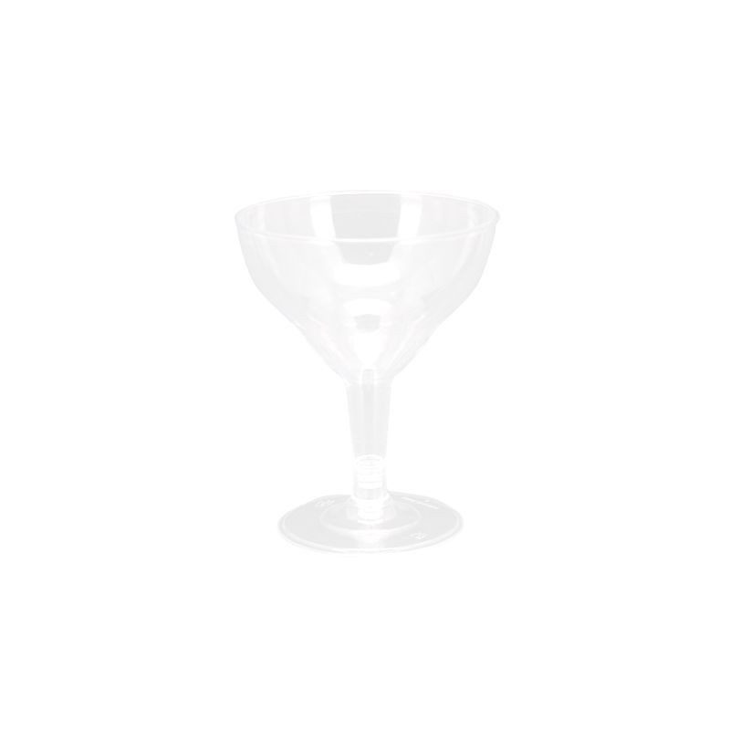 6 Verres à cocktail en plastique transparent 118 ml : Deguise-toi, achat de