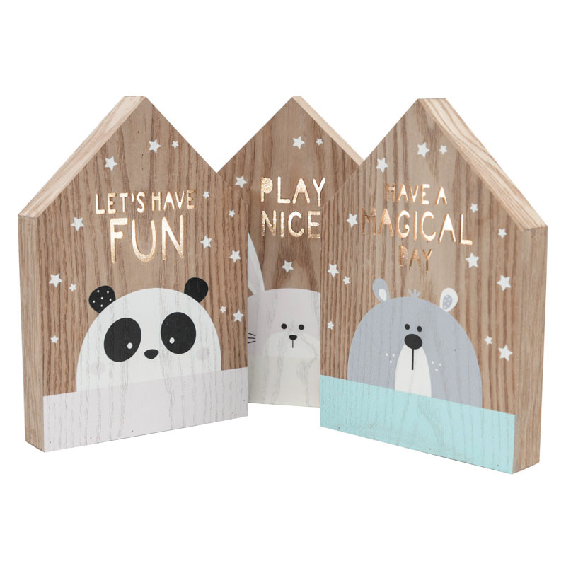 Boîte lumineuse 'Funny Animals'