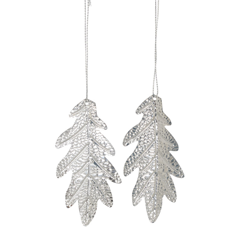 Suspension plume / Feuille pour sapin