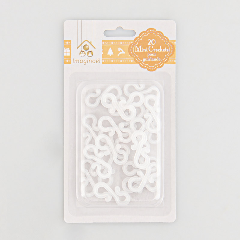 Lot de 20 crochets  