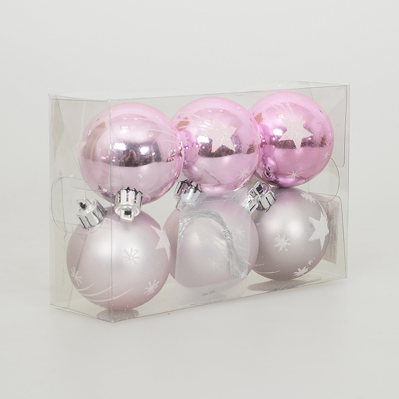 6 boules 'Féerique' étoiles
