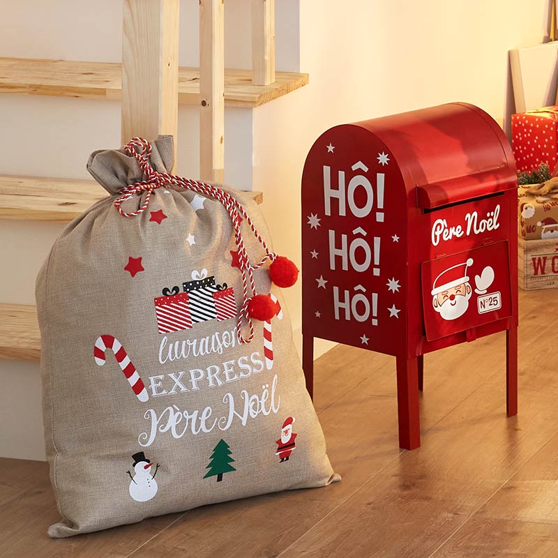 Boîte aux lettres Pôle Nord 'Merry Xmas'