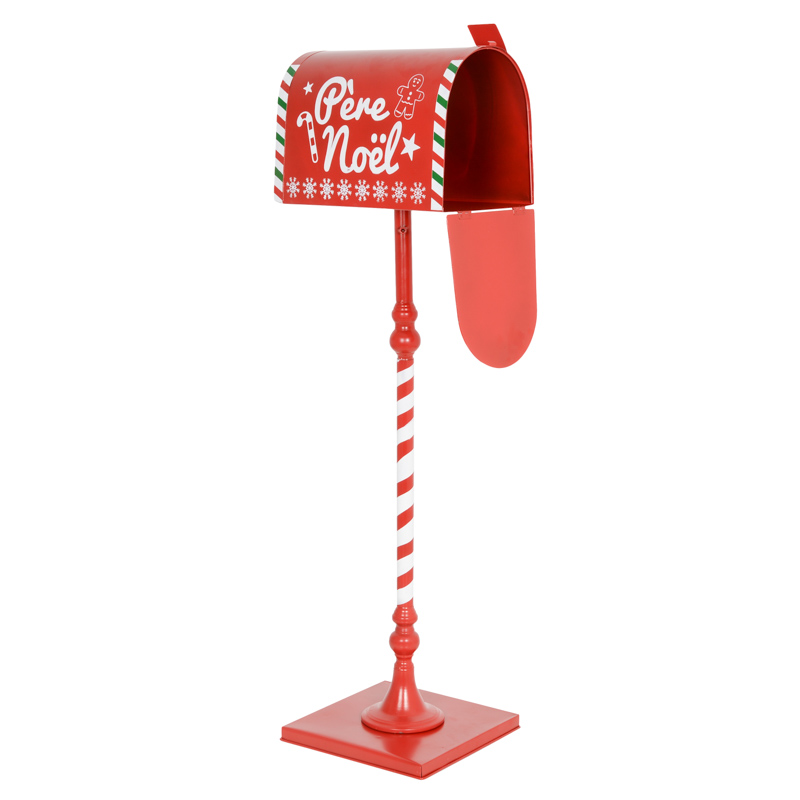 Boite Aux Lettres Sur Pied Merry Xmas L Incroyable