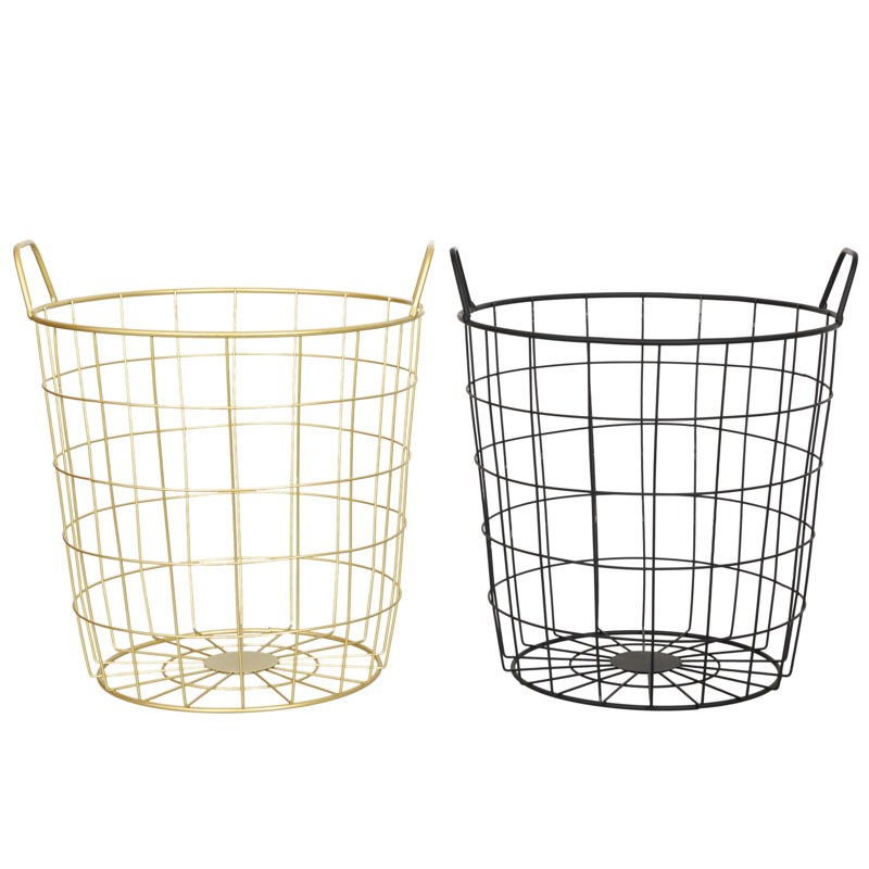 Panier filaire avec poignées