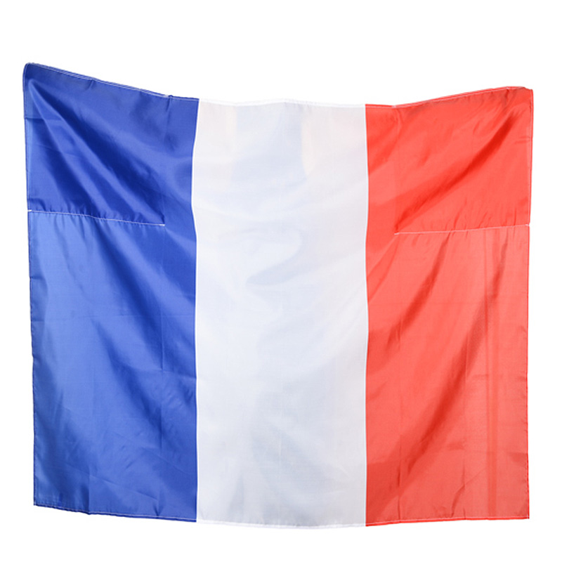 Cape drapeau français bleu blanc rouge