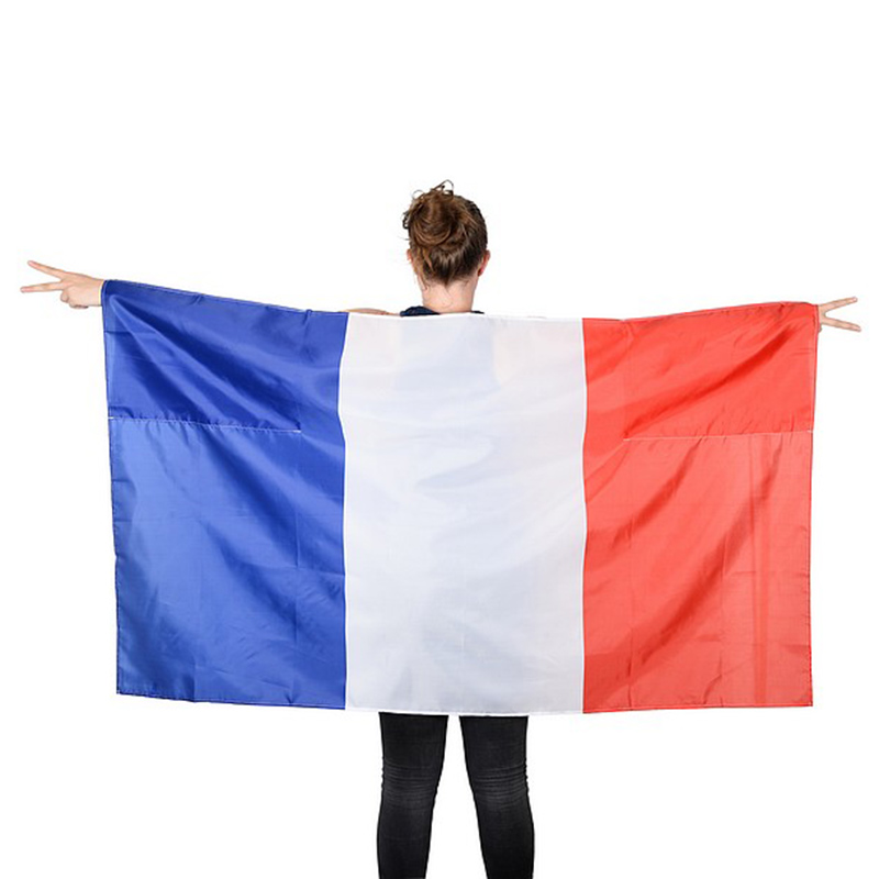 Cape drapeau français bleu blanc rouge