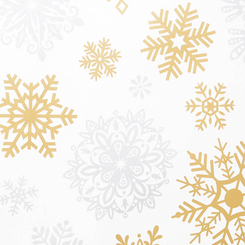 Sac cadeaux  'flocons'