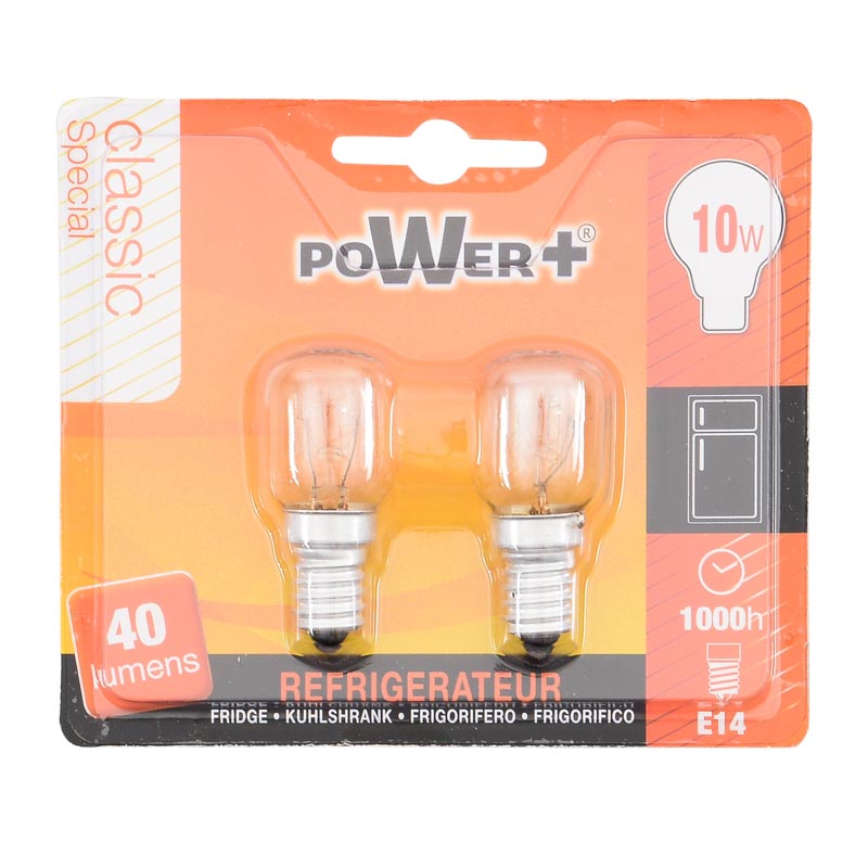 2 ampoules réfrigérateur