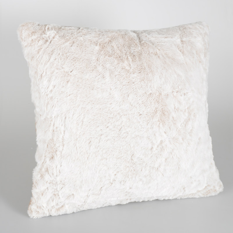 Coussin imitation fourrure 'Cottage'