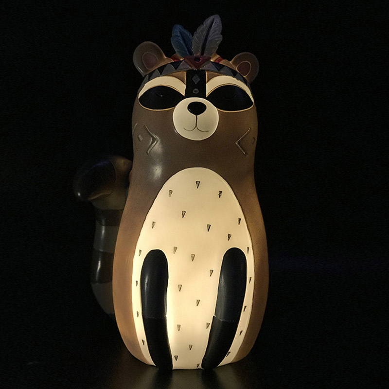 Luminaire d'ambiance 'Raton laveur'