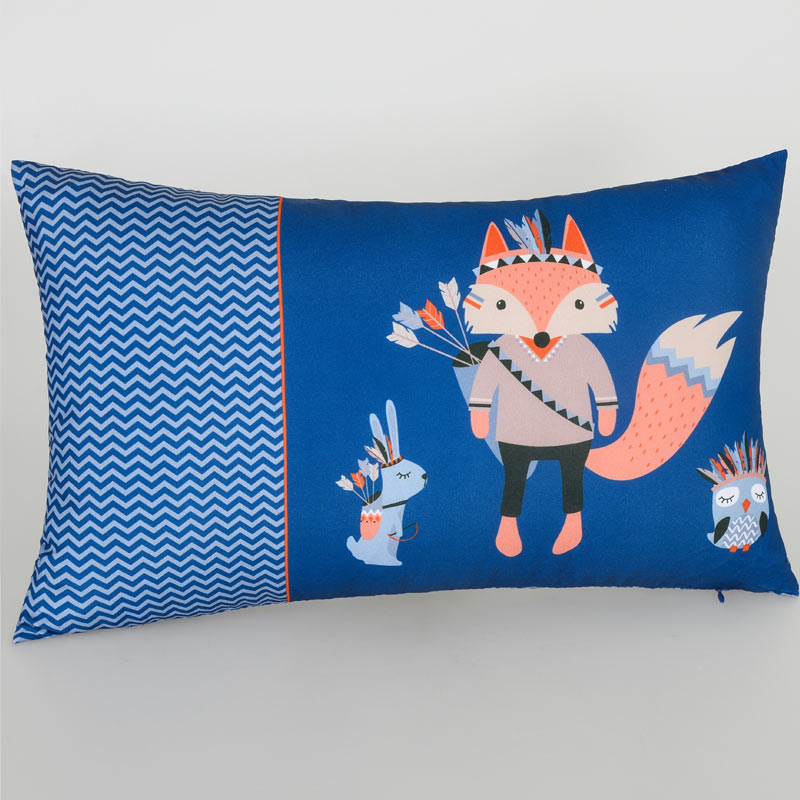 Coussin imprimé 'Petit tonnerre' 