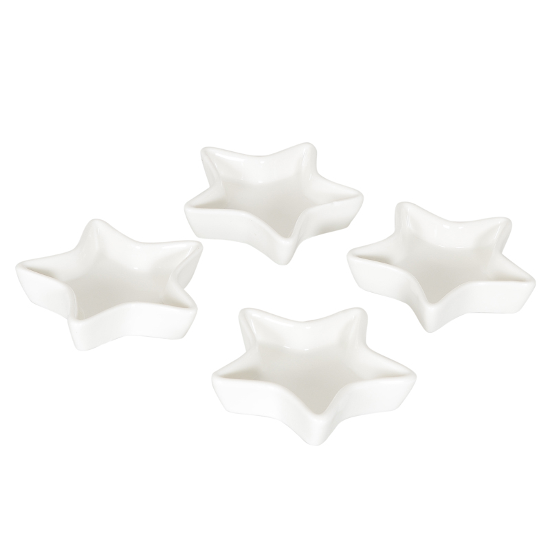 4 coupelles 'étoiles'