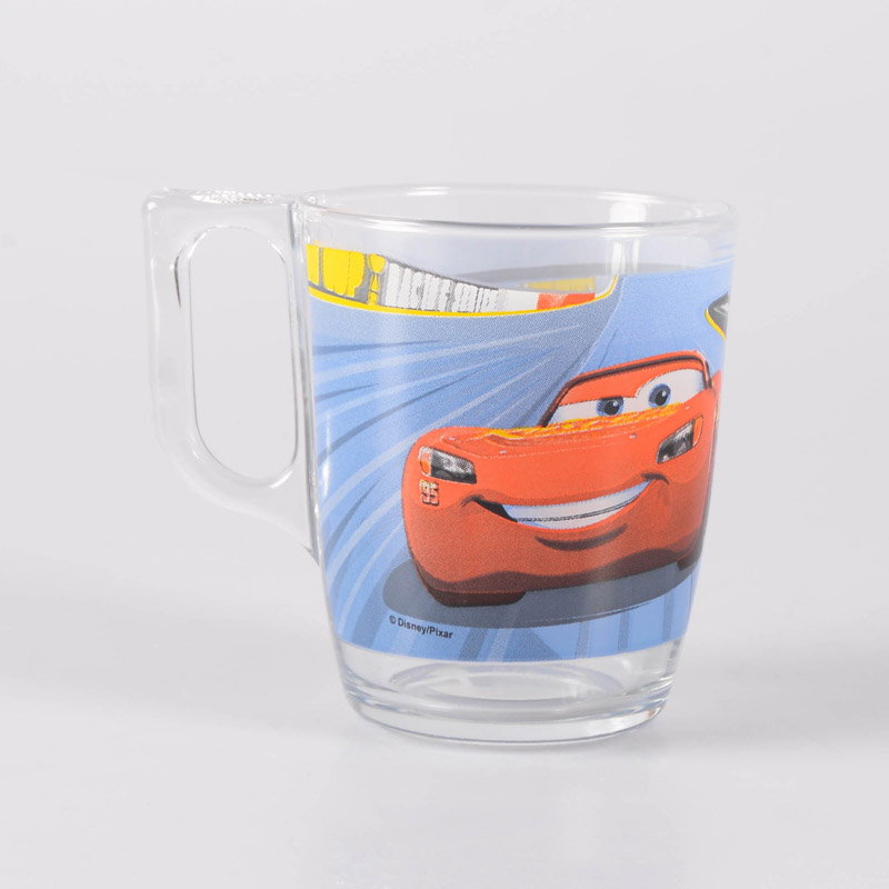 Mug Disney 'Cars©' bleu en verre - L'Incroyable