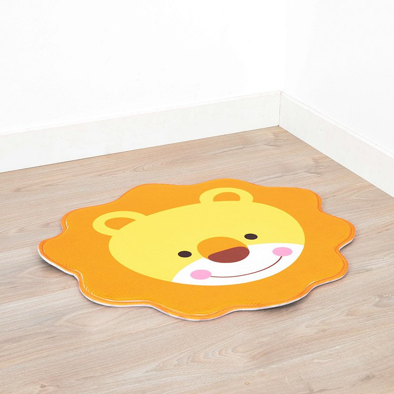 Tapis en forme de lion