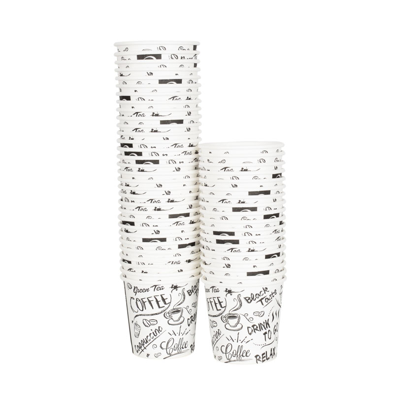 50 gobelets en carton 'Graffiti' 