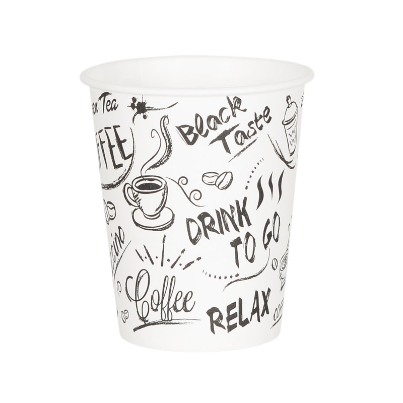 50 gobelets en carton 'Graffiti' 