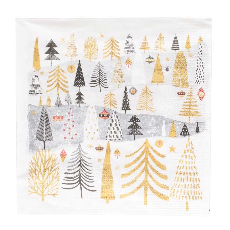 20 serviettes 'Mountain Forest'
