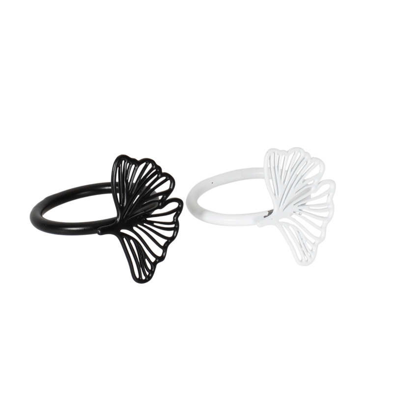 Rond de serviette 'Ginkgo'