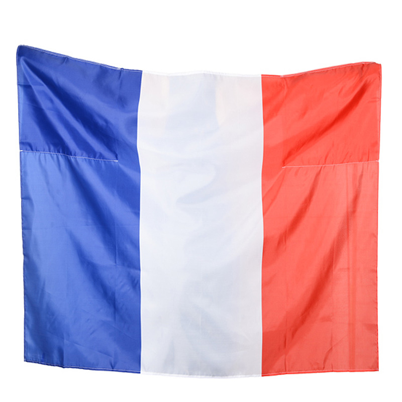 Cape drapeau 'Allez la France!'