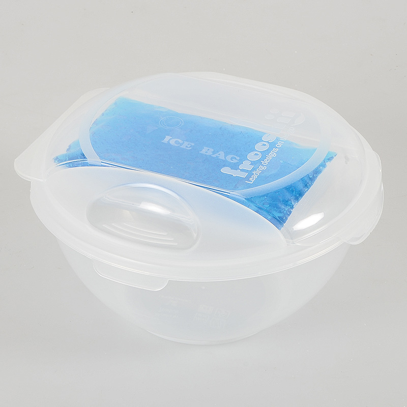 Boîte alimentaire avec gel réfrigérant 