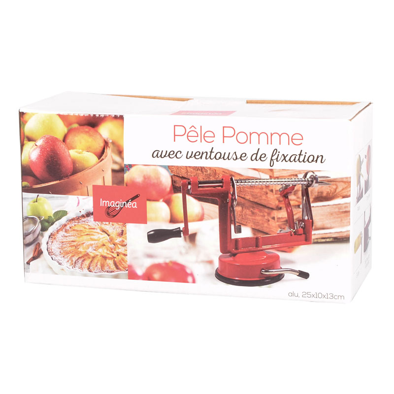 Pêle-pomme rouge glamour