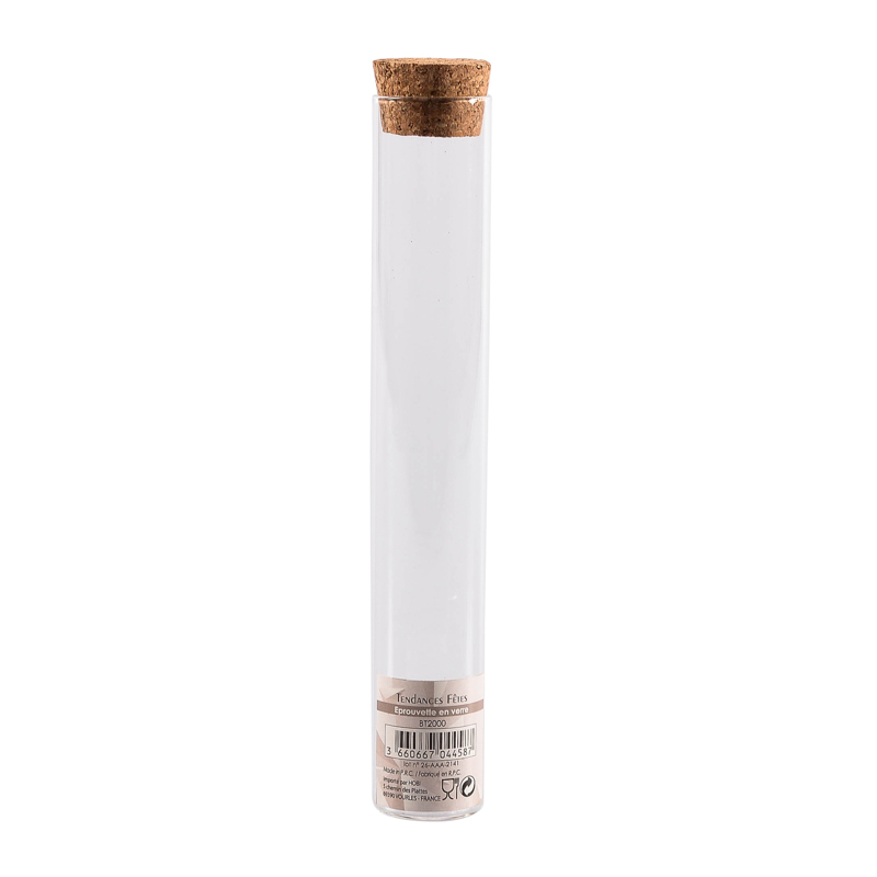 Tube à essai en verre