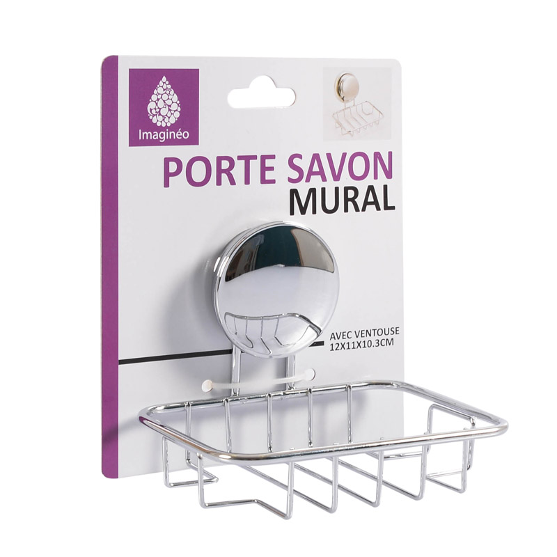 Porte savon mural