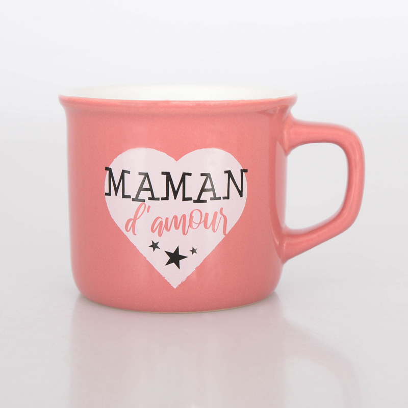 Mug droit 'Maman Family'