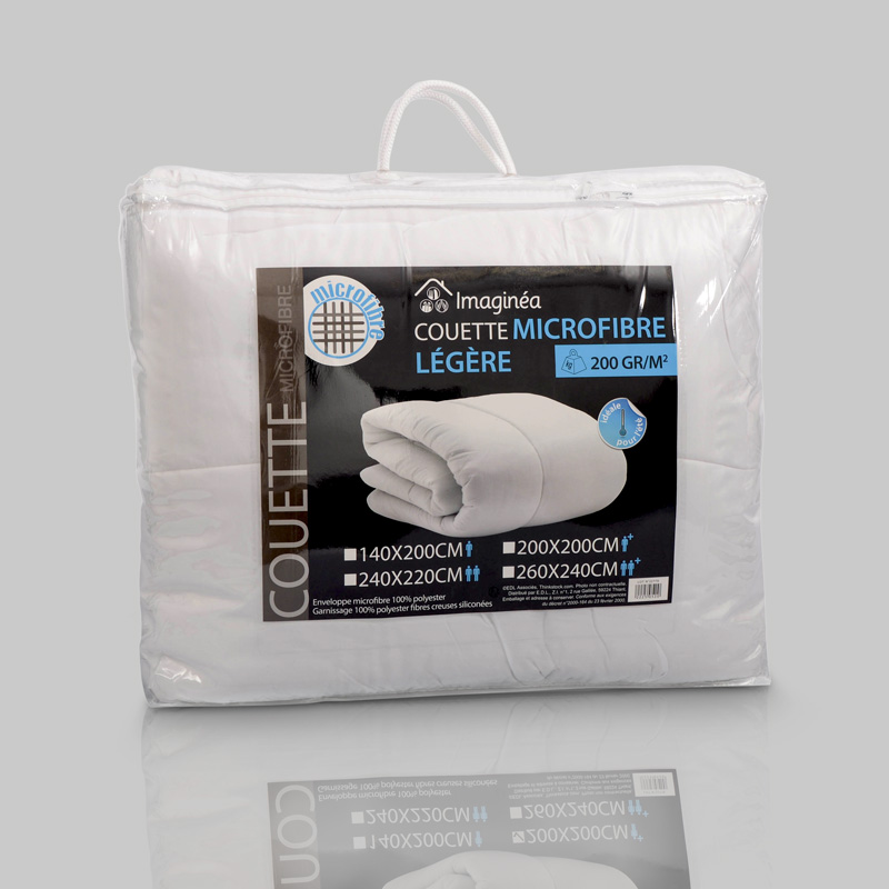 Couette microfibre 200gr/m² 