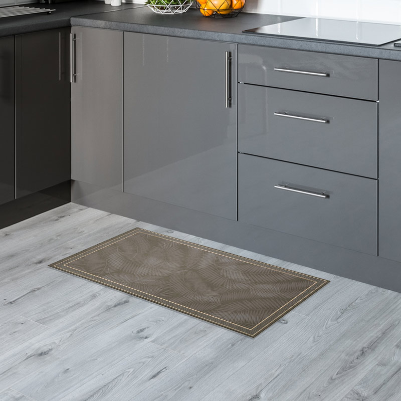 Tapis de cuisine vinyle 'Palmier'