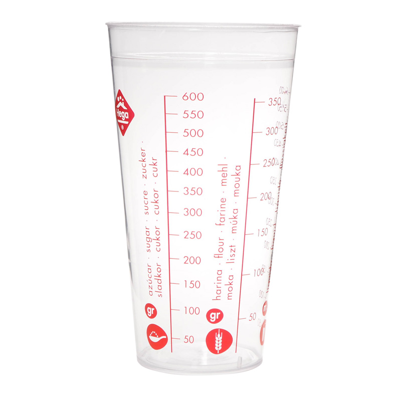 VERRE MESUREUR EN VERRE 50 cl - Verytables