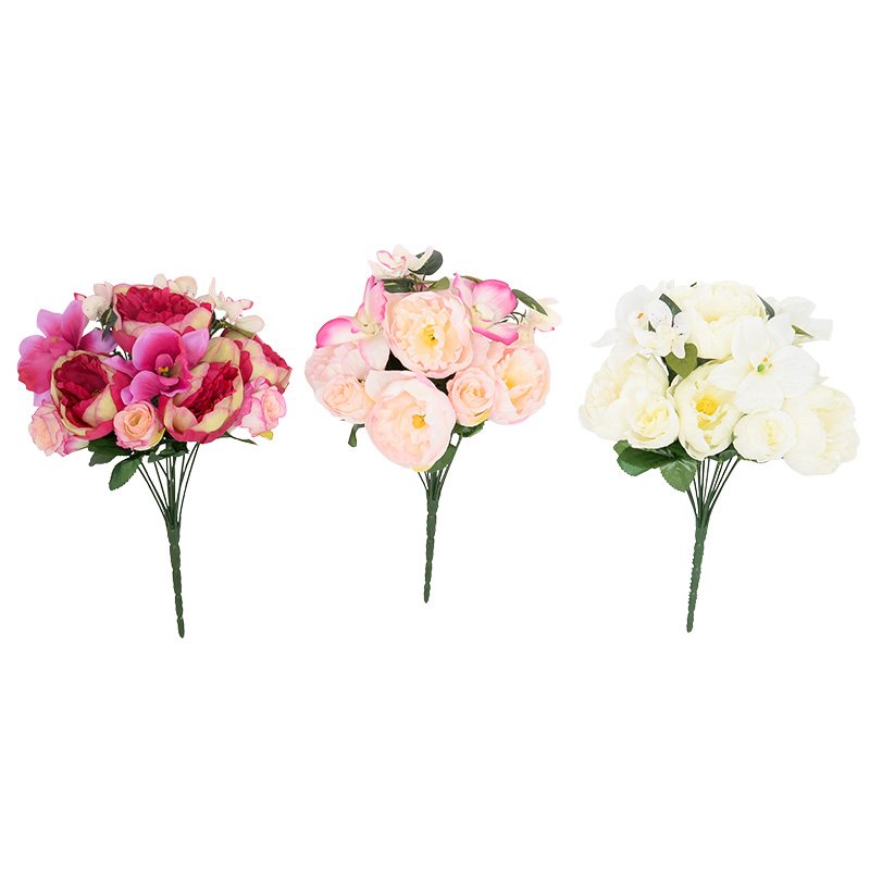 Bouquet roses et lys