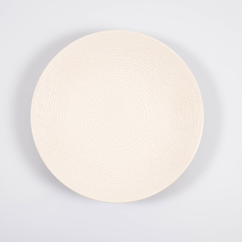 Assiette à dessert 'Moon' blanche