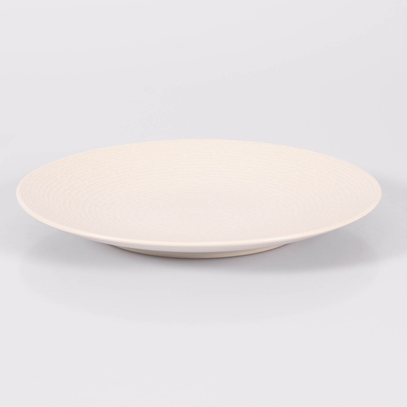 Assiette à dessert 'Moon' blanche