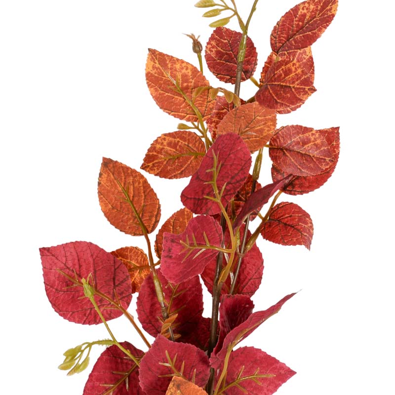 Feuillage de rose 'Indian'Summer' artificielle