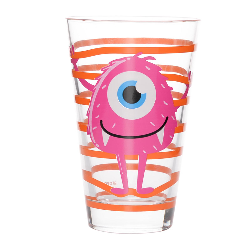3 verres haut 'Monster'