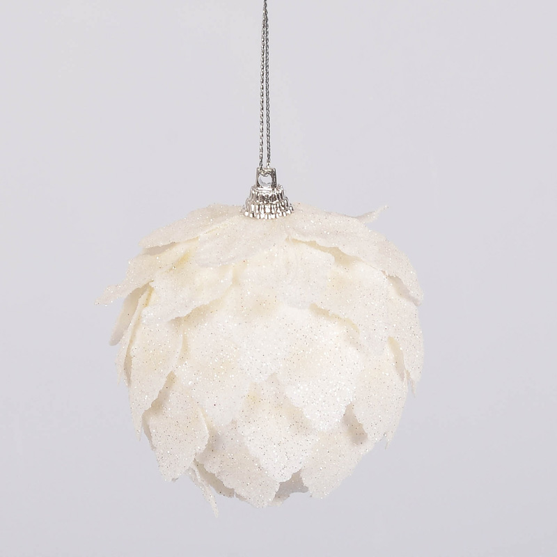 Boule 'White X'mas'