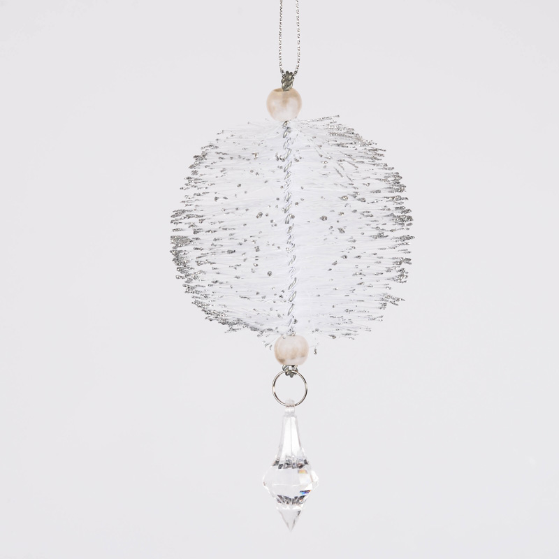 Boule scintillante avec pampille