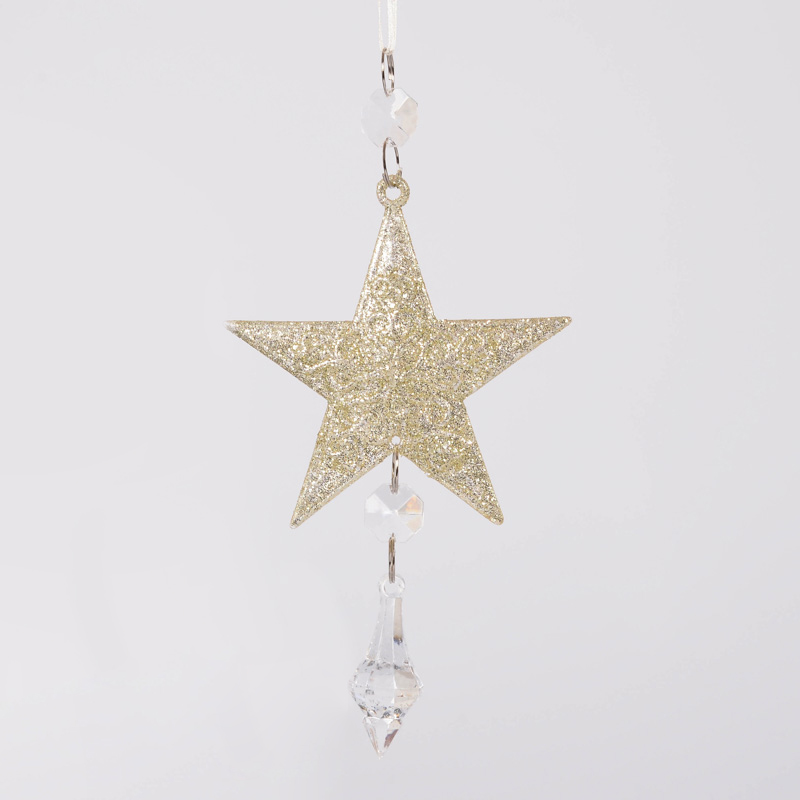 Etoile brillante avec pampille