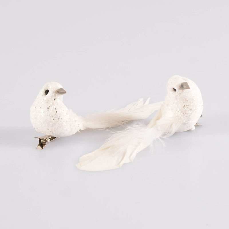 2 oiseaux paillettes
