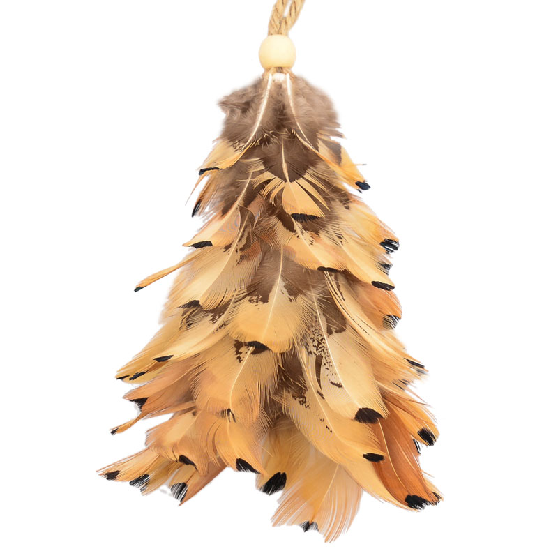 Décoration à plumes