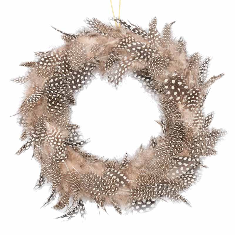 Décoration à plumes