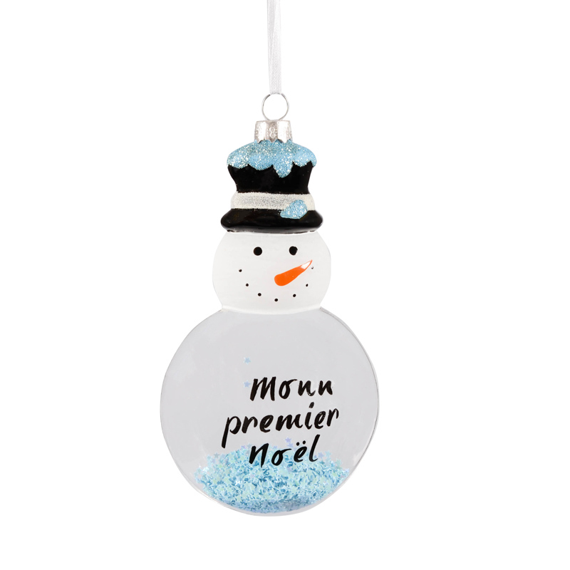 Bonhomme de neige 'Mon Premier Noël'