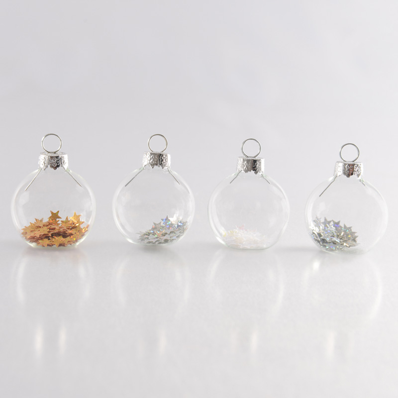 4 porte-noms avec effet brillant