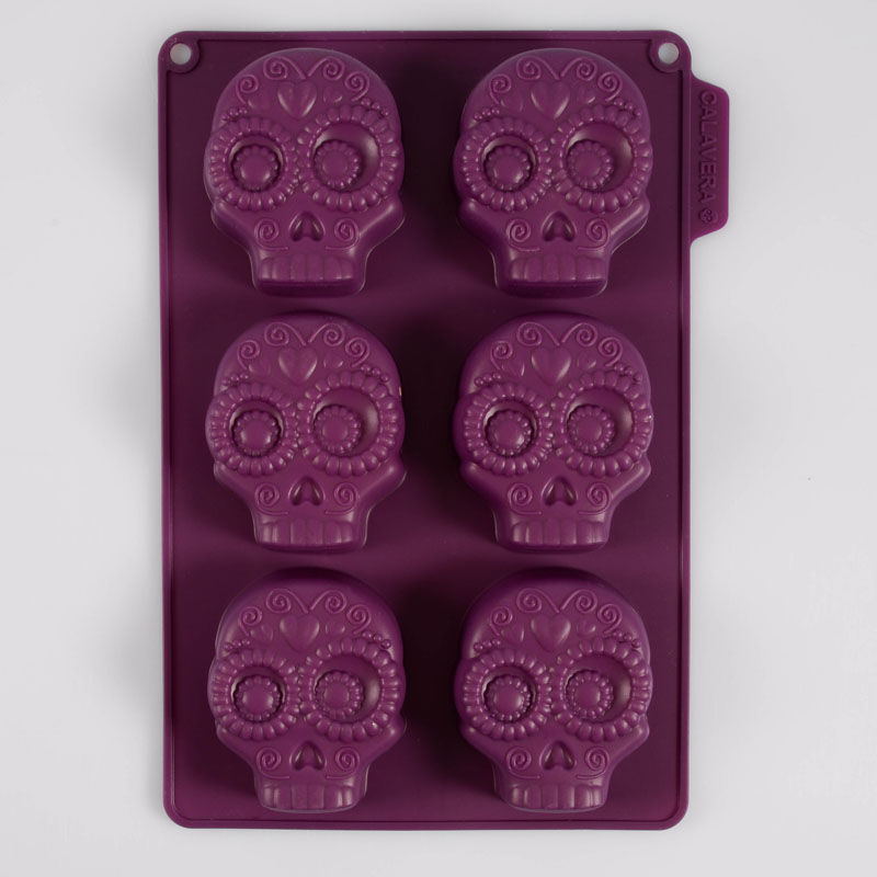Moule A Gateau 6 Tetes De Morts Calavera L Incroyable