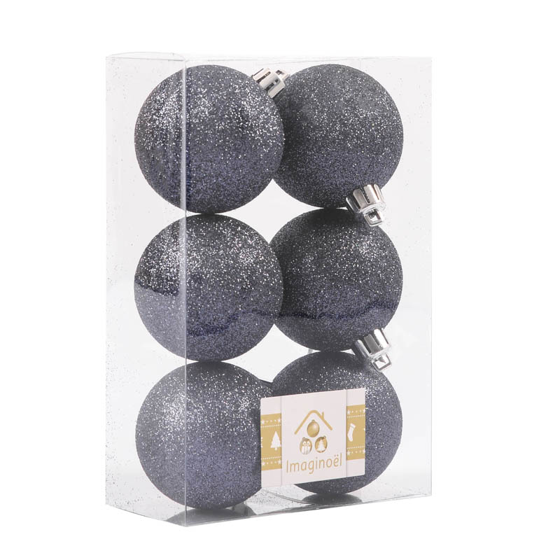 6 boules 'Midnight'